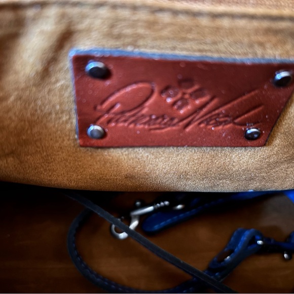 Patricia Nash Blue Embossed Purse - Picture 7 of 11